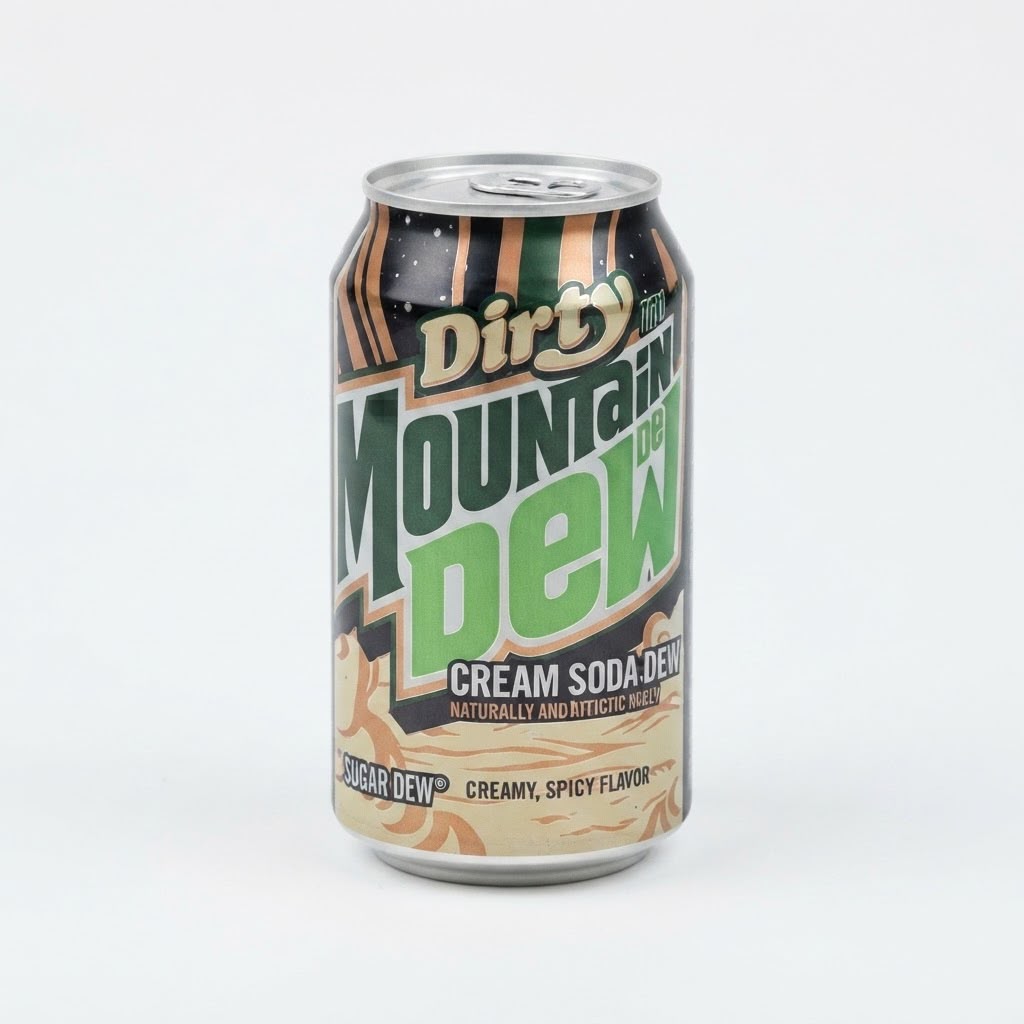 Mountain Dew Dirty Cream Soda 1x12