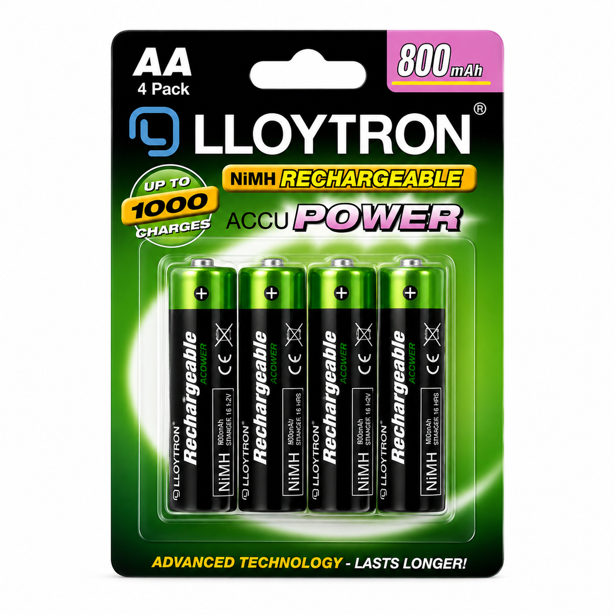 LLOYTRON AA Batteries (1x6)