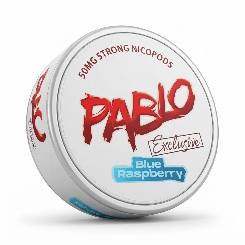 Pablos Exclusive Blue Raspberry 50mg