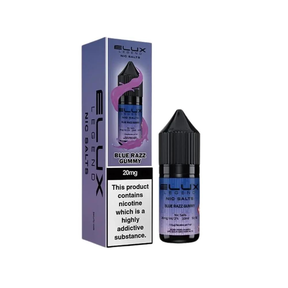 E Lux Liquid 20mg Blue Razz Gummy