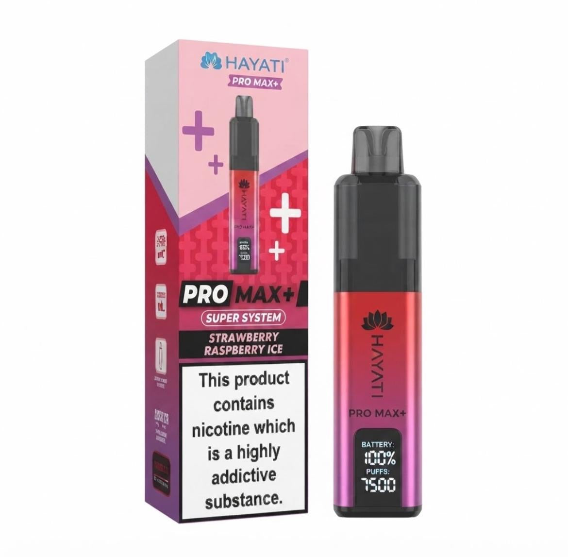 Hayati Strawberry Raspberry Ice Full Kit