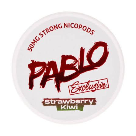 Pablos Exclusive Strawberry Kiwi 50mg