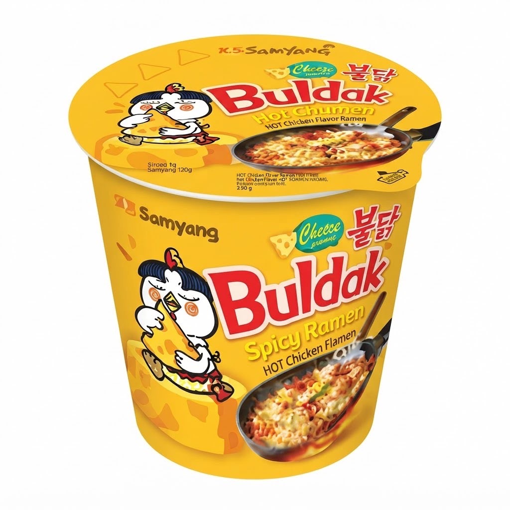 Buldak Cheese Cups 1x6
