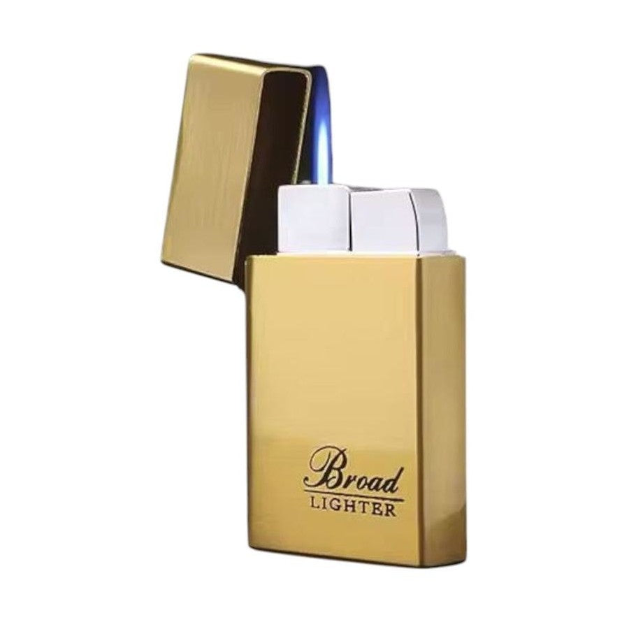 Gold Metal Windproof Lighter (25 Pack)