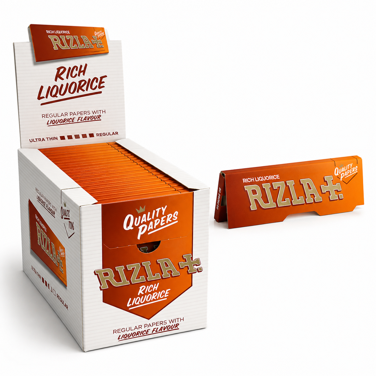 RizlaStandard Liquorice Papers (1x50)