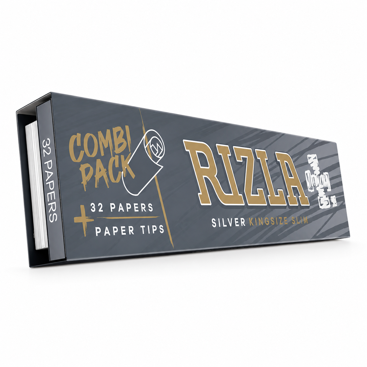Rizla Silver Papers + Roach King Size (1x24)