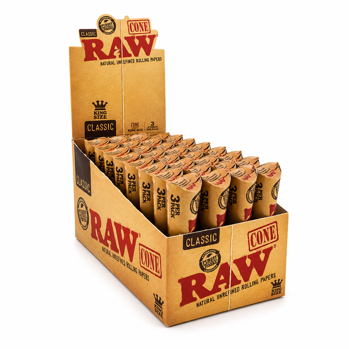 Raw 3pcs Cone (1x32)